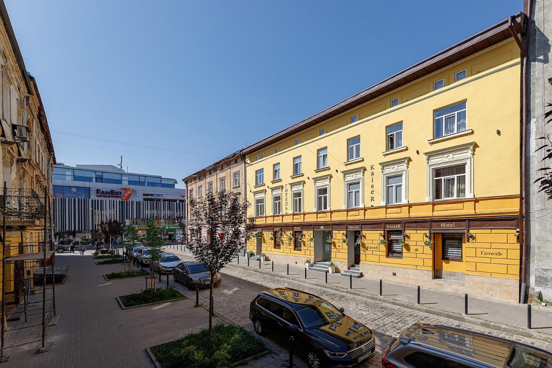Hotel Kayser Lviv Eksteriør billede