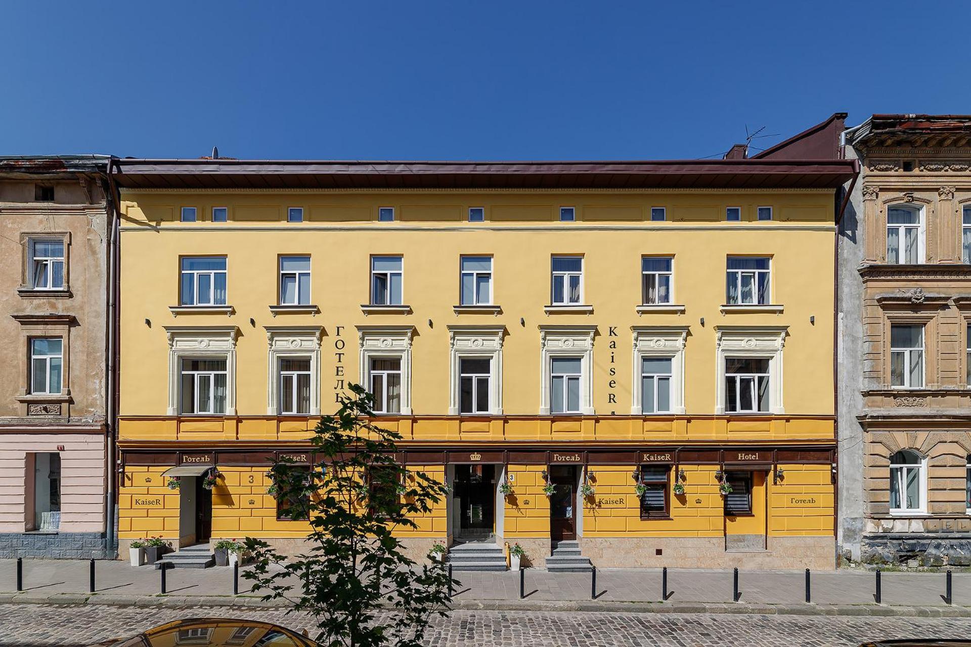 Hotel Kayser Lviv Eksteriør billede